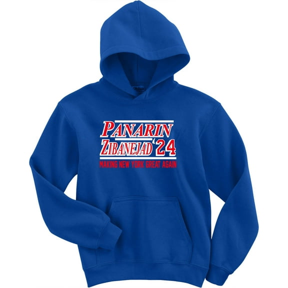 Artemi Panarin Mika Zibanejad New York 2024 Hooded Sweatshirt Hoodie