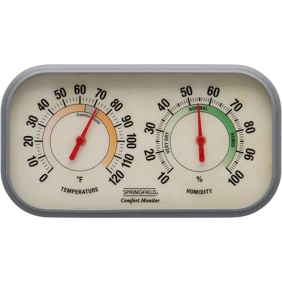 SPRINGFIELD Robinet 901131, Compteur d'Humidité et Thermomètre Combo