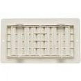 thumbnail image 2 of Valterra Heating/Cooling Register A10-3364VP Heating/Cooling Register; Floor Mount; 4 Inch Width x 8 Inch Length; With Damper; White, 2 of 3