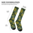 Lsque Marine Anchors And Compass Pattern Sport Compression Socks for