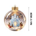 thumbnail image 3 of Light-Up Christmas Balls, Glowing Christmas Story Ornament, Light-Up Mini Holiday Scene with Warm LED Light, 3 of 7