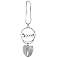 thumbnail image 1 of Expression de Reconnaissance Support Argent Aile Voiture Pendentif Décoration, 1 of 4