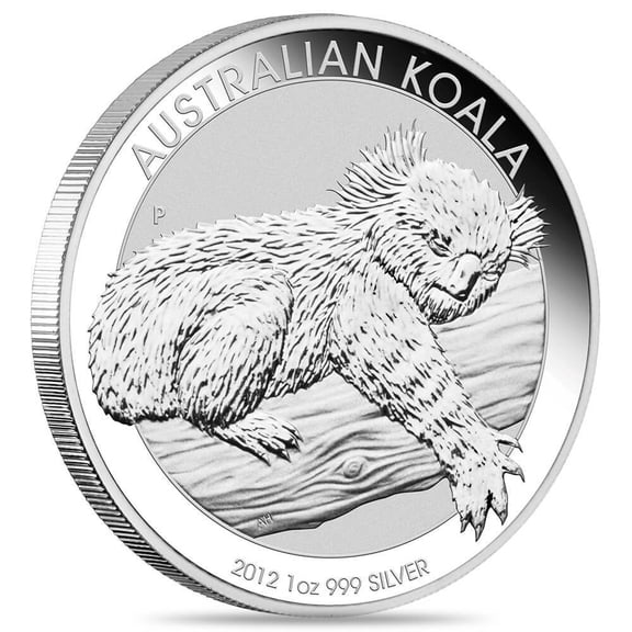 2012 Australian 1 oz Silver Koala Coin BU