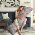 thumbnail image 5 of Spring Summer Body Pillow Cover 20x54 - Aesthetic Watercolor Long Pillow Case with Zipper - Soft Breathable Maternity Pillowcase - Full Body Pillow Protector - Aesthetic Bed Pillow Cover, 5 of 7