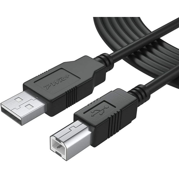 Câble USB mâle 2.0 A vers B, 3 pieds, 3 mètres, haute vitesse, pour  imprimante