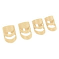 thumbnail image 1 of 4Pcs Guitar Finger Pick Fingertip Protector Instrument Accessory Set Kit for Bass Banjo, 1 of 7