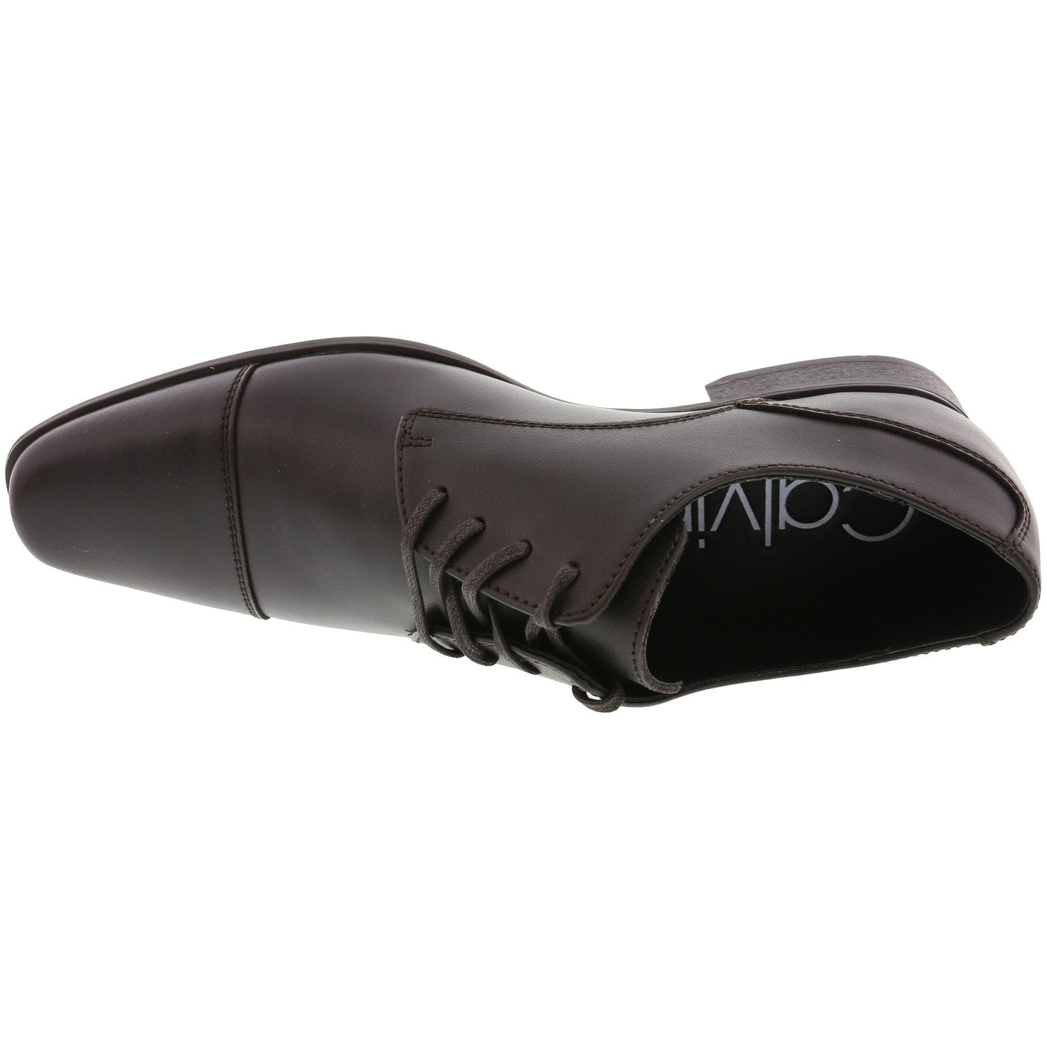 Calvin Klein Men's Bachman Soft Action Leather Dark Brown Ankle-High Oxford Shoe | Walmart Canada Calvin Klein Men's Bachman Soft Action Leather Dark Brown Ankle-High Oxford Shoe | Walmart Canada