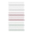 thumbnail image 3 of 120 ganchos para adornos navideños, colgadores para árboles de Navidad, ganchos de hierro para colgar en ventanas, para decoración de árboles de Plata Verde Rojo, 3 of 8