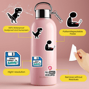 35pcs Quirky Programmer Stickers Tech Humor Graffiti Engineer Coding Stickers for Laptops Notebooks Suitcases