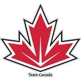 thumbnail image 1 of 2" Team Canada Hockey New Vinyl Sticker, 1 of 1