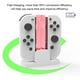thumbnail image 5 of Controlador de juegos de mesa, base de carga, almohadilla de juego, estación dual, gamepad antideslizante, soporte de consola, soporte de mesa, reemplazo para Joycon blanco Inevent EL005348-02B, 5 of 7