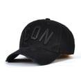 thumbnail image 1 of Gorra de béisbol ICONS negra para hombre y mujer, 1 of 1