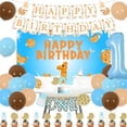 thumbnail image 2 of Milk and Cookies 1st Birthday Party Decorations Cookie Milk Backdrop Banner Cake Topper Balloons for Boys Cookie Milk First Birthday Party Supplies, 2 of 7