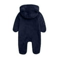 thumbnail image 5 of Baby Fleece Jumpsuits Long Sleeve Zip Up Baby Cosplay Animals Romper Onesie Pajamas Winter Outfit for Dress Up Party 3-6 Months, 5 of 6
