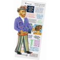 thumbnail image 1 of Vincent Van Gogh Quotable Notable - Greeting Card and Sticker Sheet - Envelope Included, 1 of 4