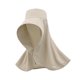 thumbnail image 3 of Sombrero de sol tipo chal de ala ancha para mujer, ideal para escalada, pesca al aire libre y como accesorio portátil y ligero. Beige, 3 of 9