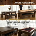 thumbnail image 3 of 6 ft Pool Table 4-in-1 Dining Top, Table Tennis and Poker with Game Accessories, by Barrington Billiards, 3 of 11