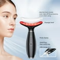 thumbnail image 5 of Balomy Face and Neck Massager Light Therapy, 3 Colour Modes and Vibration Facial Massager, Face Sculpting Tool for Double Chin and Skin Care (Black), 5 of 7