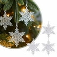 thumbnail image 2 of SIfdSeng Get it Fast Snowflake Decorations Transparent Winter for Winter Holiday Weddings, 2 of 6