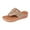 Khaki, variant on Abcnature Women Sandals Clearance 2023! Women's Flip-Flops with Arch Support Flat Shoes Beach Sandals Non-Slip Causal Slippers Summer Athletic Outdoor Beach Sandals Non-Slip