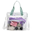 thumbnail image 2 of Bolso de Almacenamiento Deportivo Kuymtek Verano PVC Transparente Impermeable Multifuncional Hombro 6653 Verde, 2 of 9