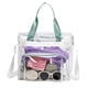 thumbnail image 2 of Btafrte Bolso Hombro Transparente para Mujer Bolso Deportivo Verano Gran Capacidad PVC (verde), 2 of 9