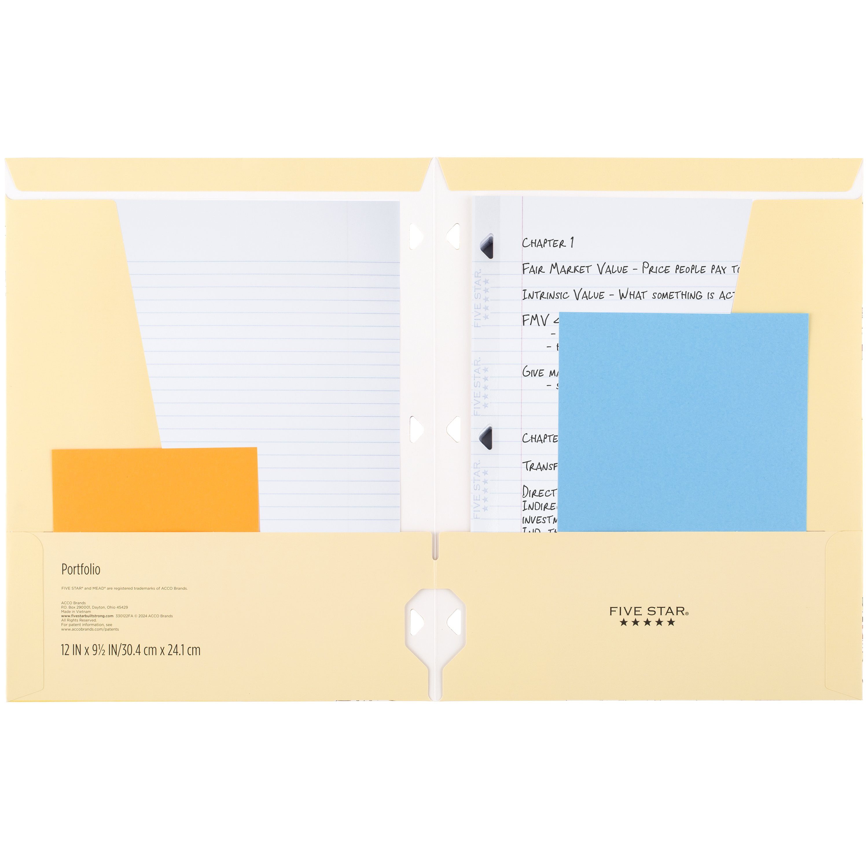 Five Star Cats 4-Pocket Paper Folder