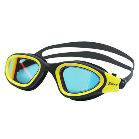 Acheter Lunettes de natation pour adultes, lunettes de plongée antibuée  imperméables pour l'extérieur (Noir)