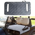 thumbnail image 2 of Universal Golf Cart Seat Blanket Golf Cart Seat Cover Soft Velvet Surface Non-slip Bottom Club Car Cart Accessory, 2 of 8