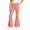 0##Pink646, variant on Tiijoy Girls Stylish Leopard Print Flared Pants Casual Slim Fit Pants, Size 5-16