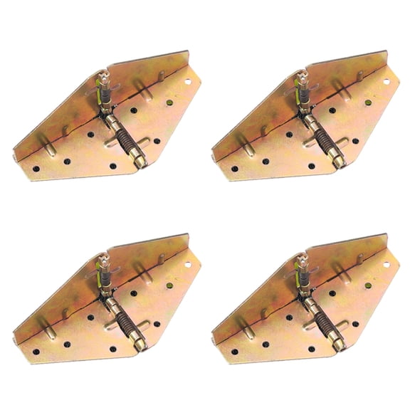 Upgrades Foldable Round Table Hinges Space Saving Folding Hinges set Cabinet Hardware Accessories for Home Furniture