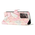 thumbnail image 2 of Nalacover Wallet Case for Samsung Galaxy Note 20 Ultra with Painting Pattern PU Leather Magnetic Kickstand Flip Folio Cover, Card Slots Holder Soft Silicone Shockproof Protective Case, Pink Marble, 2 of 8