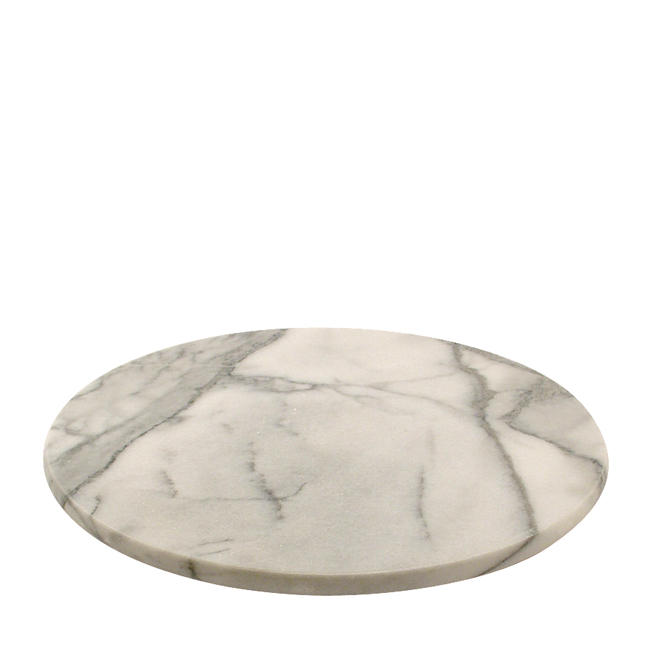 Lazy Susan Marble 12"