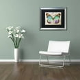 thumbnail image 3 of Trademark Fine Art "Papillon I" Canvas Art by Color Bakery Black Matte, Silver Frame, 3 of 4