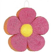 Pink Daisy Flower Pinata, 18in x 18in