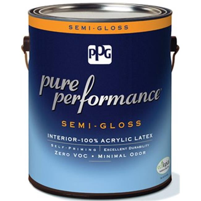 Pittsburgh Paints 9-510XI-04 1 qt. Satin Gloss White Pure performance ...