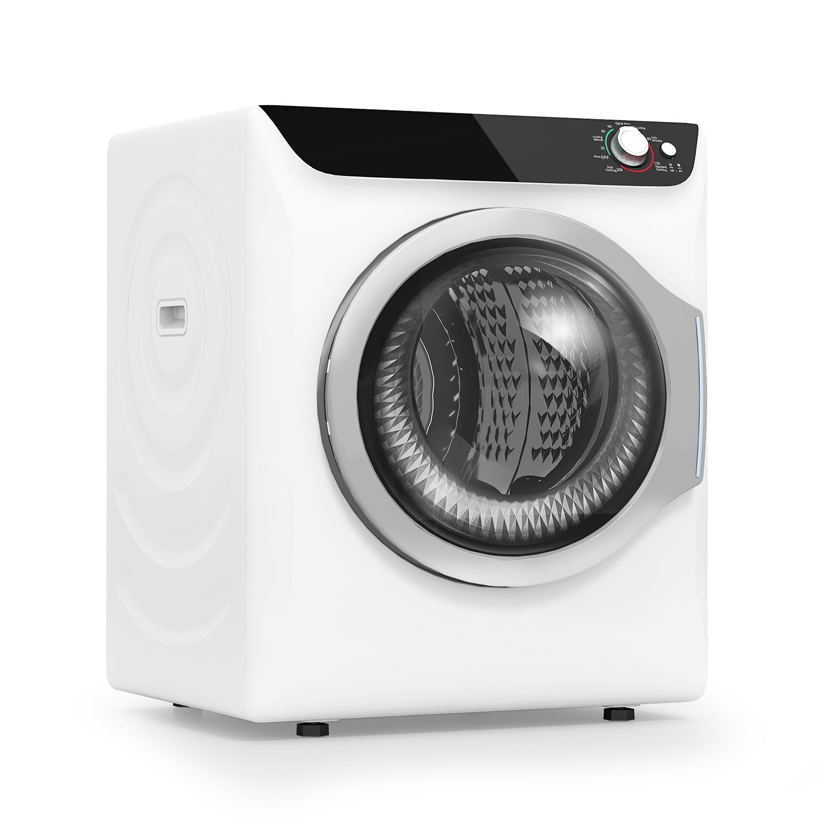 Auertech 2.7 Cu.ft 1400W Portable Clothes Dryer Electric Compact Dryer Machine for Apartment Dorm RV White