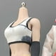 thumbnail image 1 of Accesorios de chaleco de moda 1/6, ropa en miniatura, ropa de muñeca hecha a mano para vestir modelo de muñeca de 12" Blanco CUTICAT  Figura chaleco, 1 of 8