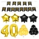 thumbnail image 1 of KAKOWELY juego de globos de látex con números, globos con temática de cumpleaños, globos colgantes de aluminio, 1 of 5