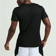 thumbnail image 4 of Men Clearance LYXSSBYX Mens Shirts Short Sleeve Men's Short Sleeve T-Shirts Running Sports Leisure Quick Drying Sportswear, 4 of 5
