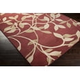 thumbnail image 3 of BoutiqueRugs Vancleave Contemporary Floral Area Rug - Modern Patterned Leaf Carpet for Living Room, Bedroom - Rust, Sage, Cream - 5'3" x 7'7" (5x7), 3 of 13