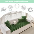 thumbnail image 2 of Pet Couch Cover Dogs Washable Non-Slip Couch Protector Pet Friendly Dog Mat for Couches and Sofas,Green 27.6"x 82.7", 2 of 6