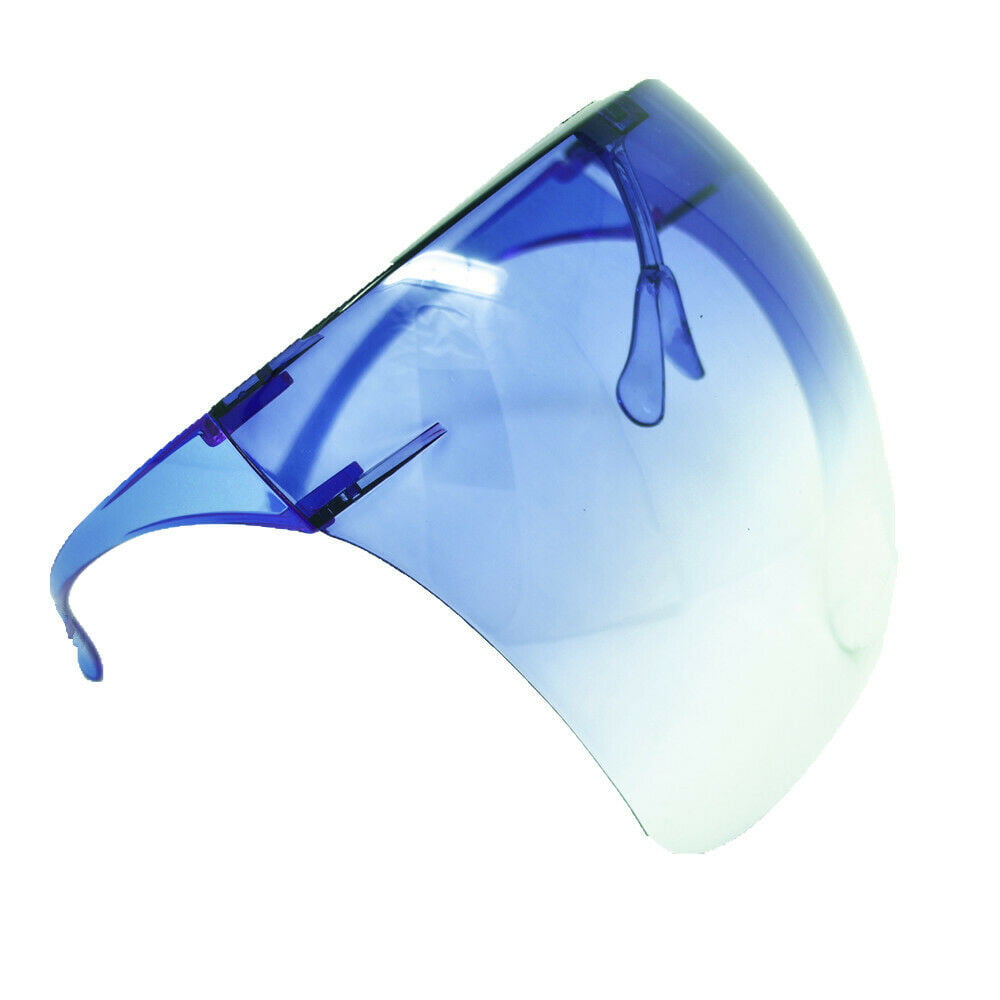 Details about   M/L Face Shield Protective Face Cover Transparent Glasses Visor Anti-Fog Clear 