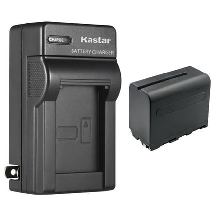 Kastar 1-Pack NP-F960 / NP-F970 Battery and AC Wall Charger Replacement for GVM S200 GVM-5W GVM Wand Light Rotolight NEO 3 On-Camera RGBWW LED Light  GVM-BD-60D GVM-BD-100D