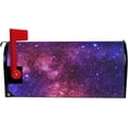 thumbnail image 2 of Universe Galaxy Magnetic Mailbox Cover Nebula Space Blocks Mailbox Wrap Post Letter Box Cover Home Decorative for Standard Mailboxes, 2 of 5