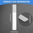 thumbnail image 4 of Glass Nail Shiner - Nano Glass Nail Files Crystal Nail Buffer Shine Polisher For Natural Fingernails Toenails, 4 of 10