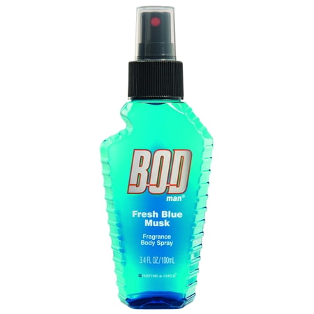 (2 Pack) Bod Man Blue Musk 3.4oz Body Spray