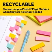 Post-it Notes and Page Markers, Assorted Sizes & Bright Colors, 450 Sheets Total