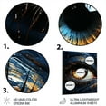thumbnail image 3 of Designart "Interstellar Eye in the Galaxy II" Galaxies Metal Wall Art Prints, 3 of 5