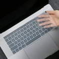 thumbnail image 4 of fastboy Keyboard Cover Laptop Waterproof Dustproof Keyboard Silicone Film Replacement for Macbook Air, Transparent, 4 of 8